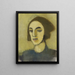 Fille de Loviisa - Helene Schjerfbeck — cuadro enmarcado en la pared