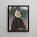 Mamie - Helene Schjerfbeck — cuadro enmarcado en la pared