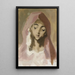 Madona de la Caridad según El Greco - Helene Schjerfbeck — cuadro enmarcado en la pared