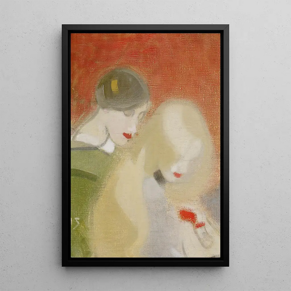 L'héritage familial - Helene Schjerfbeck — framed artwork on a wall