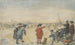 Juegos de Invierno en el Río Helado Ijssel - Hendrick Avercamp — vista de la obra