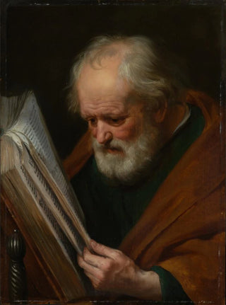 Hendrick Bloemaert - Halbfigur eines lesenden Apostels.webp