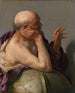 Héraclite - Hendrick ter Brugghen — vista de la obra