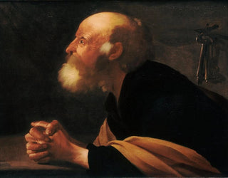 El Pierre arrepentido - Hendrick Ter Brugghen — vista de la obra