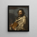 El profeta Elías - Hendrick de Somer — cuadro enmarcado en la pared