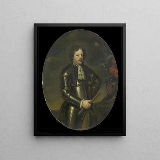 Hendrick de Valk - Portrait of MajorGeneral Hans Willem Baron van Aylva called The Formidable General.webp