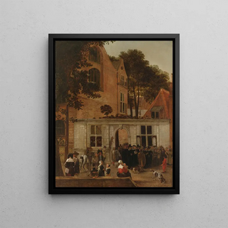 Hendrick van der Burgh - The Conferring of a Degree at the University of Leiden about 1650.webp