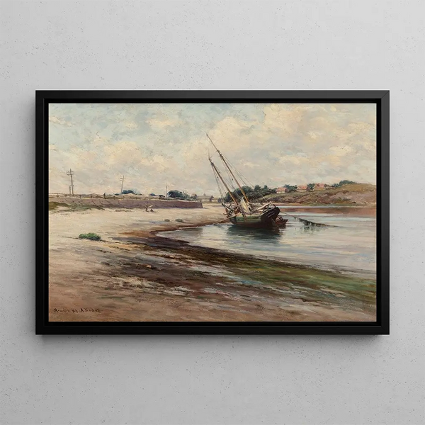 Nahant, Massachusetts - Hendrick A. Hallett — cuadro enmarcado en la pared