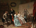 La princesa de Orange visitando el taller de Bartholomeus van der Helst - Hendrik Jacobus Scholten — vista de la obra