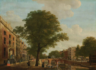 Hendrik Keun - View of the Herengracht near tje Leidsestraat Amsterdam.webp