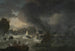 El naufragio - Hendrik Kobell — vista de la obra