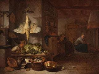 a kitchen - Hendrik Martensz Sorgh — artwork view