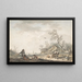 Marte - Hendrik Meijer — cuadro enmarcado en la pared