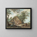 A summer scene - Hendrik Meyer — framed artwork on a wall