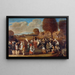 The Marriage Trap An allegory of marriage - Hendrik Noorderwiel — framed artwork on a wall