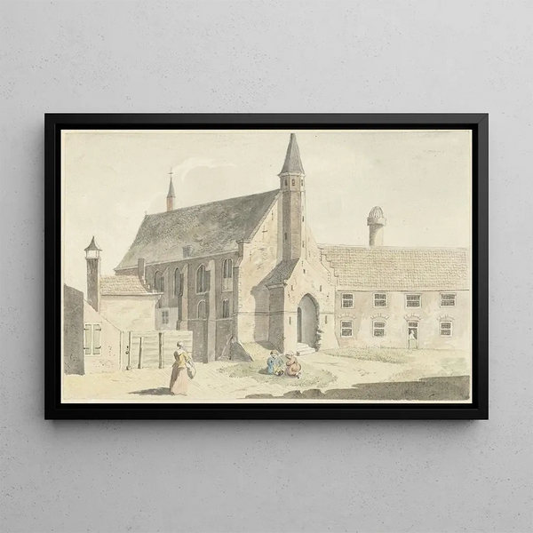 Hendrik Tavenier - Engelse kerk te Leiden.webp