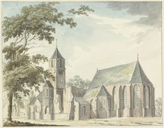 Iglesia de Warmond - Hendrik Tavernier — vista de la obra