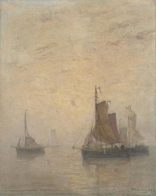 Hendrik Willem Mesdag - Misty Weather.webp