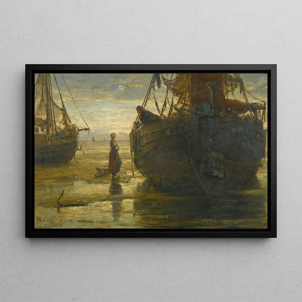 Hendrik Willem Mesdag - Sunday Morning.webp