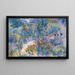 Tarde en el jardín - Henri-Edmond Cross — cuadro enmarcado en la pared