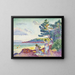 Bathers - Henri-Edmond Cross — framed artwork on a wall