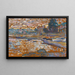 Bateaux échoués au Lavandou - Henri-Edmond Cross — framed artwork on a wall