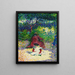 L'Enfant en delantal blanco - Henri-Edmond Cross — cuadro enmarcado en la pared