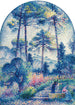 El jardín en Provenza - Henri-Edmond Cross — vista de la obra