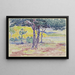 Rivage marin - Henri-Edmond Cross — framed artwork on a wall