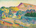 Landscape with Cap Nègre - Henri-Edmond Cross — artwork view