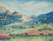 Paisaje con las pequeñas montañas moriscas - Henri-Edmond Cross — vista de la obra