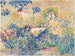 The artist's garden in Saint-Clair - Henri-Edmond Cross — artwork view