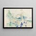 Study for Le Ranelagh - Henri-Edmond Cross — framed artwork on a wall