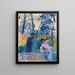 Estudio para Jardín en Provenza - Henri-Edmond Cross — cuadro enmarcado en la pared