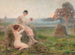 La hora encantada - Henri-Eugène Delacroix — vista de la obra