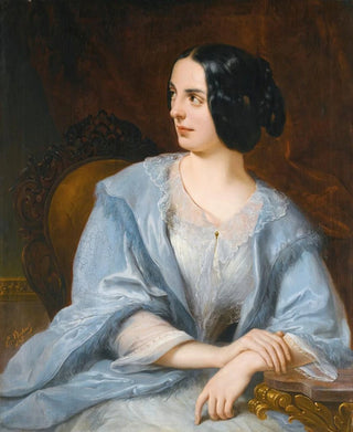 HenriEugne Pluchart - Portrait Of A Lady Said To Be The Actress Vera Samoilova.webp
