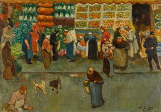 HenriGabriel Ibels - Scne de march Paris.webp
