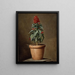 Una planta en maceta - Henri-Horace Roland Delaporte — cuadro enmarcado en la pared