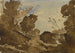 Fossé avec un petit pont - Henri-Joseph Harpignies — artwork view