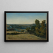 Paisaje francés - Henri-Joseph Harpignies — cuadro enmarcado en la pared