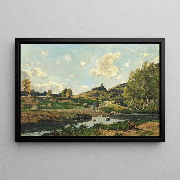 HenriJoseph Harpignies - La Chapelle Sainte tienne.webp