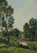 La charca en el bosque - Henri-Joseph Harpignies — vista de la obra