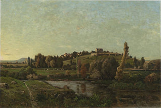 HenriJoseph Harpignies - Landscape in Auvergne.webp