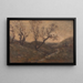 El Arroyo - Henri-Joseph Harpignies — cuadro enmarcado en la pared