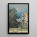 Menton - Henri-Joseph Harpignies — cuadro enmarcado en la pared