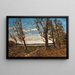 Paisaje con viento - Henri-Joseph Harpignies — cuadro enmarcado en la pared