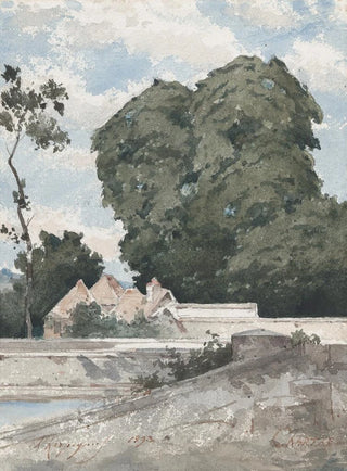 HenriJoseph Harpignies - View from the Ramparts at Chartres.webp