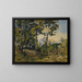 Villefranche - Henri-Joseph Harpignies — cuadro enmarcado en la pared