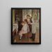 La Veille des prix - Henri Jules Jean Geoffroy — framed artwork on a wall