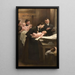 the work of the milk drop at the Belleville dispensary triptych - Henri Jules Jean Geoffroy — framed artwork on a wall